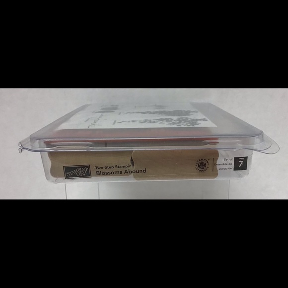 Stampin’ Up! “Two-Step Stampin’ “Blossoms Abound” Rubber Stamp Set (2006) - Picture 3 of 3